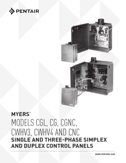 models cgl, cg, cgnc, cwhv3, cwhv4 and cnc