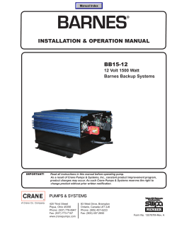 BB15-12 - Crane Pumps