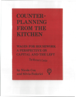 Counter-Planning from the Kitchen