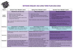 KS3 Long Term Plan 2015-2016 PDF File