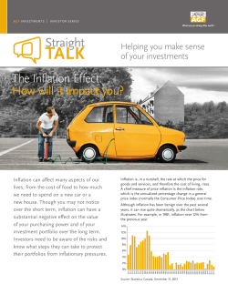 The Inflation Effect: How will it impact you?