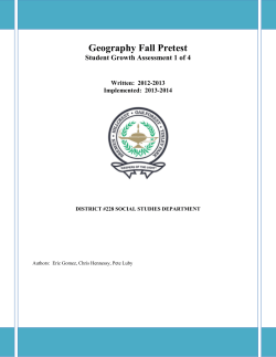 Pretest - Bremen High School District 228