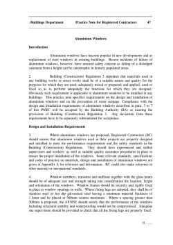 PNRC 47 - Buildings Department