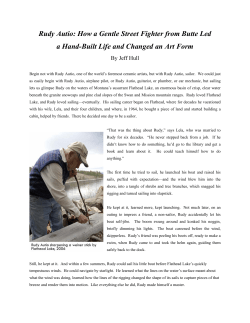 Rudy Autio - Missoula Art Museum