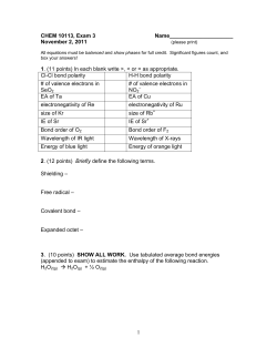 Exam #3