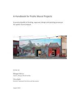 A Handbook for Public Mural Projects