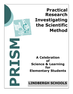 Practical Research Investigating the Scientific Method