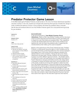 Predator Protector Game Lesson