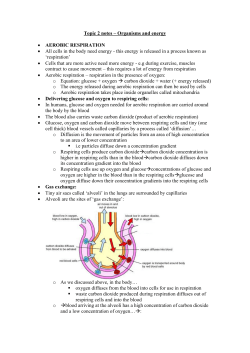 Topic 2 notes - Greenacre Academy Trust