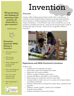 Invention - Children`s Museum of Tacoma