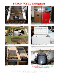 FREON / CFC / Refrigerant