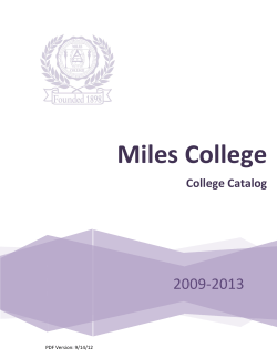 College Catalog