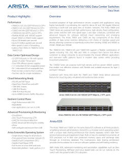 7060X and 7260X Series