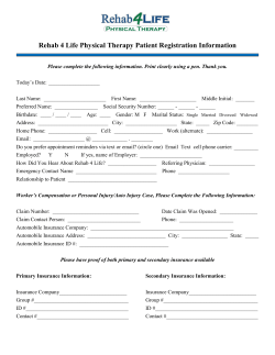 Patient Forms