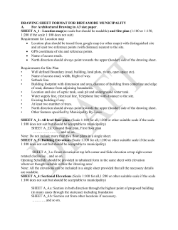 DRAWING SHEET FORMAT FOR BIRTAMODE MUNICIPALITY A