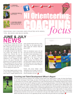 August 2012 - NI Orienteering