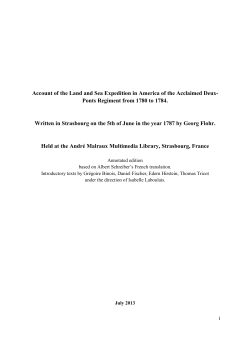 Journal de Flohr_anglais - Portail des médiathèques de la Ville et