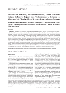 - Asian Pacific Journal of Cancer Prevention
