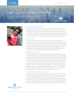 Moumita Das - Juniper Networks