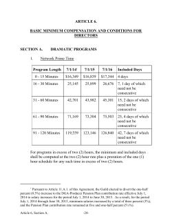 Basic Minimun Compensation and Conditions for Directors