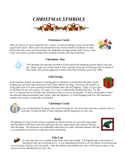 christmas symbols