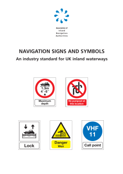 navigation signs and symbols - Association of Inland Navigation