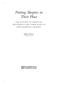 Putting Skeptics in Their Place - Assets