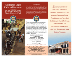 California State Railroad Museum Old Sacramento
