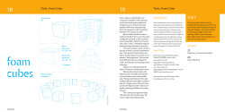 foam cubes - Squarespace