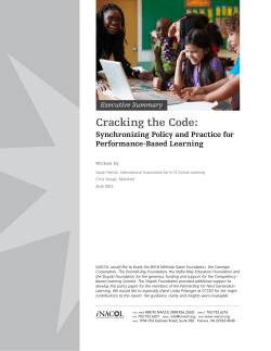 Cracking the Code - Competency Works