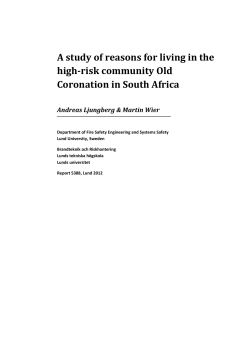A study of reasons for living in the high