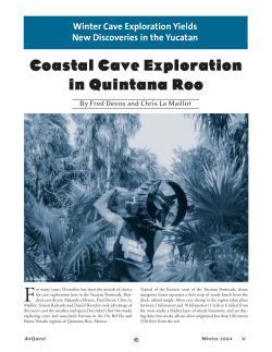 Coastal Cave Exploration - Mexico Cave Exploration Project