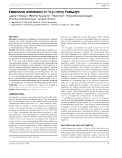 BIOINFORMATICS