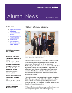 the 2015 Second Quarter Newsletter