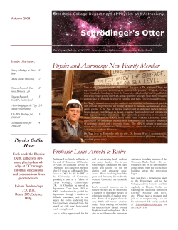 Fall 2009-dgr.pub - Otterbein University