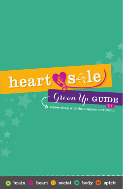 Grown Up GUIDE - Girls on the Run Vermont