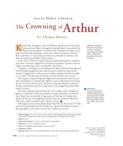 The Crowning of Arthur - LanguageArts-NHS