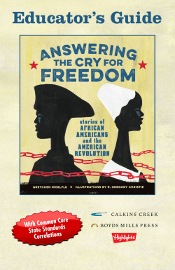 Educator`s Guide - Gretchen Woelfle