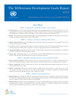 Key Facts - the United Nations