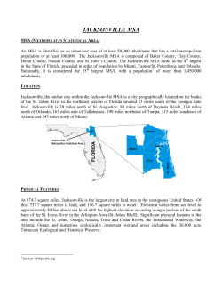 jacksonville msa - Dickinson Commercial &raquo; Real Estate Services