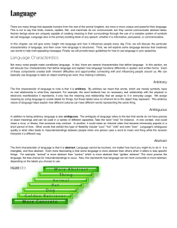 Language - Fountainhead Press