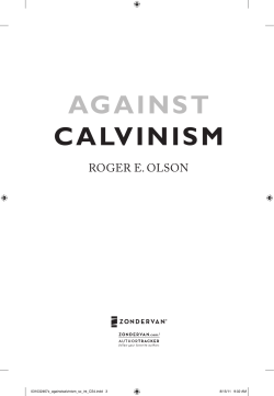 against calvinism - Christian Book Previews