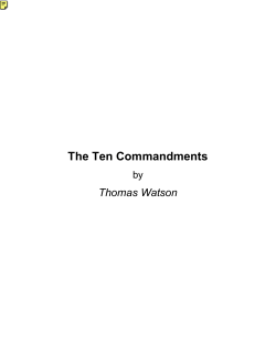 The Ten Commandments - Grace