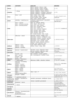 No WORD ANTONYM ANALOGY MEANING 1 abacus abacus