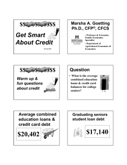 Credit Card Debt