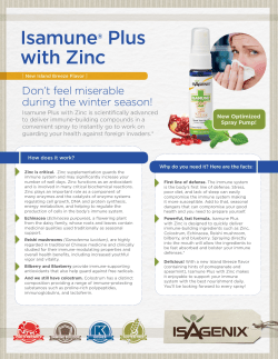 Product Information Sheet