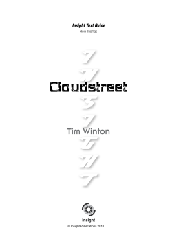 Cloudstreet - Insight Publications