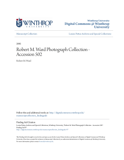 Robert M. Ward Photograph Collection