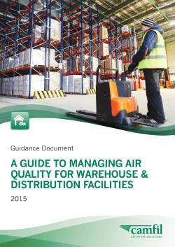 a guide to managing air quality for warehouse