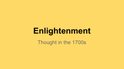 Enlightenment - weisse